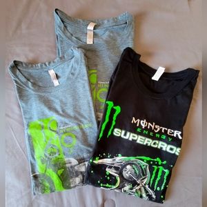 Kawasaki Men's T-Shirt Bundle - Sz XL, GUC